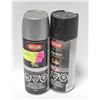 Image 1 : LOT OF KRYLON HIGH HEAT PAINT