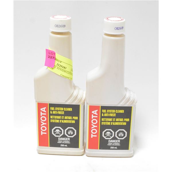 TOYOTA FUEL SYSTEM CLEANER & ANTIFREEZE
