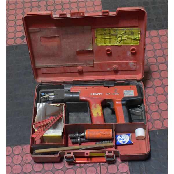 HILTI RAMSET TOOL & CASE