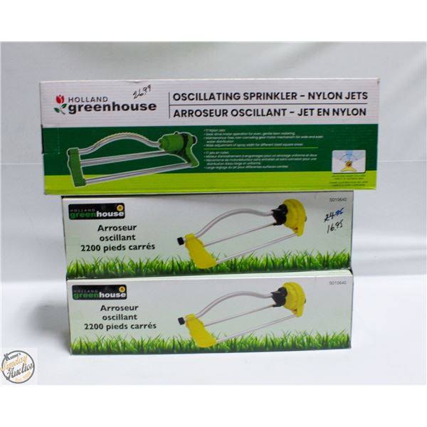 3 NEW OLD STOCK HOLLAND GREENHOUSE OSCILLATING