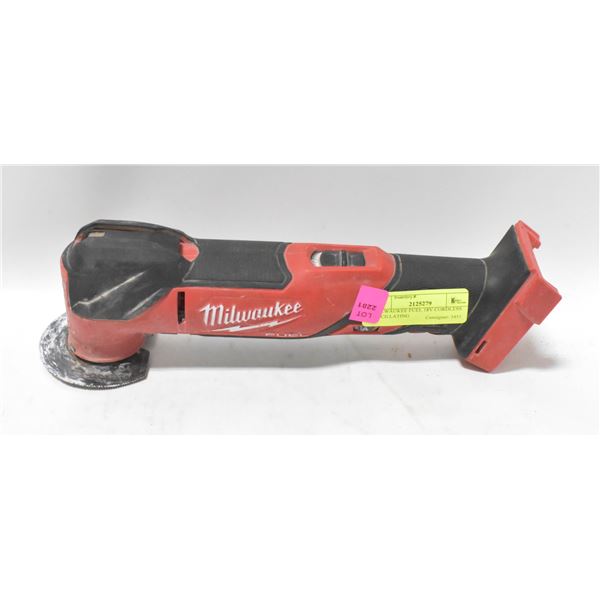 MILWAUKEE FUEL 18V CORDLESS OSCILLATING