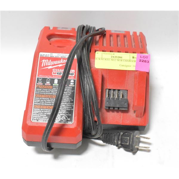 MILWAUKEE M12 M18 CHARGER