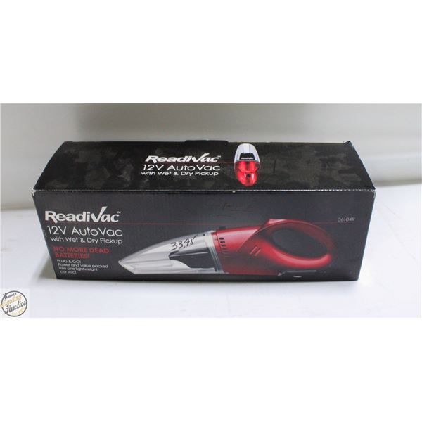 READIVAC 12V AUTO VAC WET/DRY