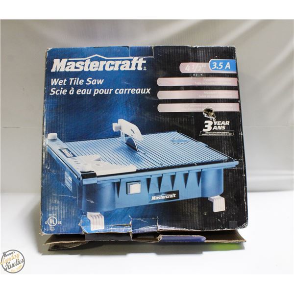 MASTERCRAFT WET TILE SAW