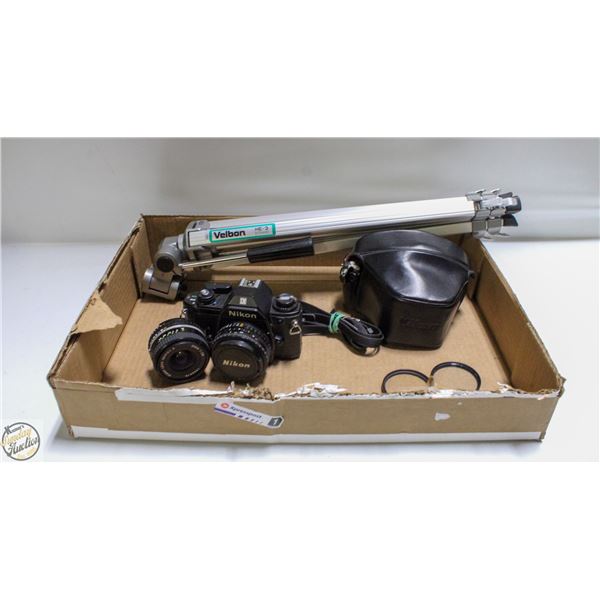 NIKON EM, LENSES AND ACCESSORIES
