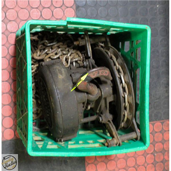 MORRIS ¼ TON CHAIN HOIST