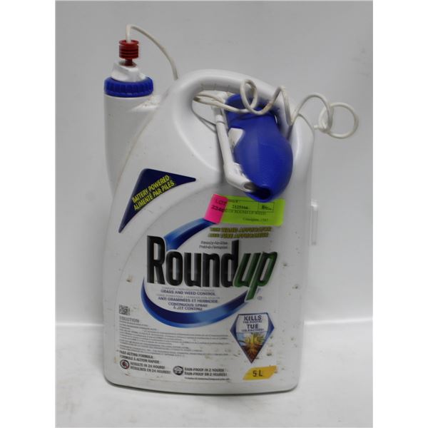 LARGE JUG OF ROUND UP WEED KILLER