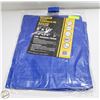 Image 1 : SHOPRO 8FT X 10FT UTILITY TARP - BLUE