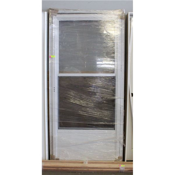 NEW (WRAPPED) POLAR 36"X80" STORM DOOR WITH