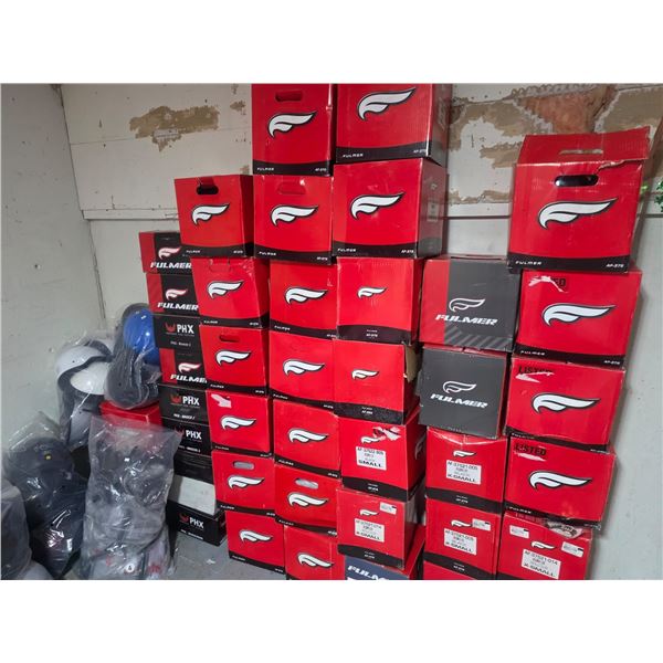 *OFFSITE* LARGE LOT OF MOTORCYCLE HELMETS