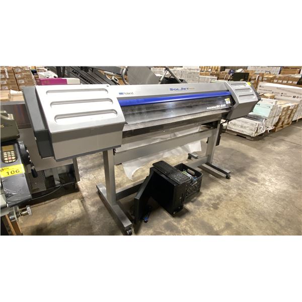 ROLAND SOLJET PRO2 SC-540 WIDE FORMAT PRINTER/CUTTER WITH OPERATING COMPUTER