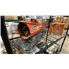 Image 4 : DAYTON KEROSENE PORTABLE JOBSITE HEATER & ORANGE ELECTRIC JOBSITE HEATER