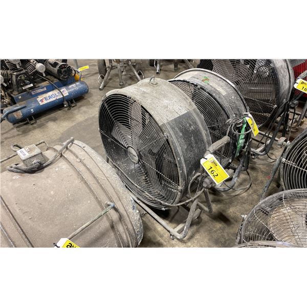 RDK BLACK 26" INDUSTRIAL ELECTRIC MOBILE FRESH AIR FAN