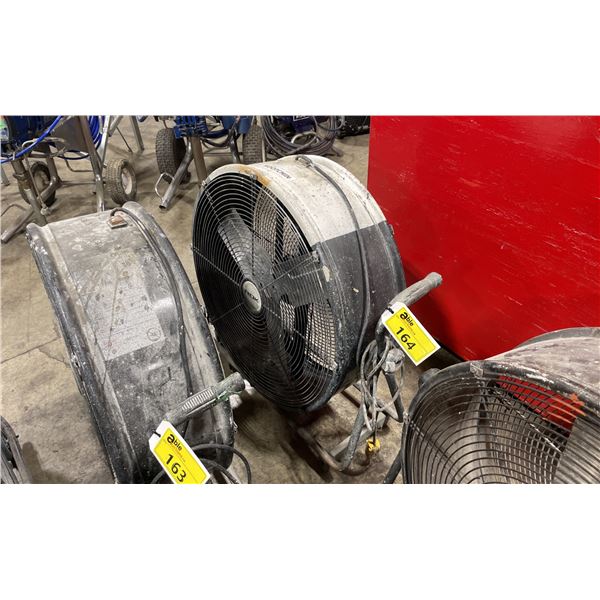 RDK BLACK 26" INDUSTRIAL ELECTRIC MOBILE FRESH AIR FAN