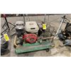 Image 1 : GREEN 8 GALLON HONDA 8HP GAS POWERED DUAL TANK MOBILE INDUSTRIAL AIR COMPRESSOR