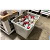 Image 1 : LARGE MOBILE BIN OF ASSORTED INDUSTRIAL HAND HELD CHEMICAL SPRAYERS *BIN INCLUDED*