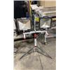 Image 1 : HUSKY DUAL HEAD LED PORTABLE ELECTRIC INDUSTRIAL JOB SITE TRIPOD WORK LIGHT