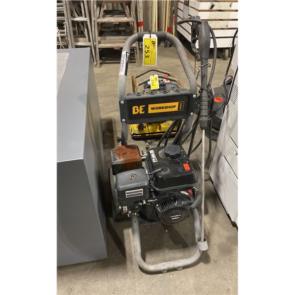 BE WORKSHOP SERIES 208CC GAS POWERED PRESSURE WASHER WITH HOSE & WAND