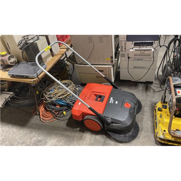HAAGA 475 COMMERCIAL WALK BEHIND FLOOR SWEEPER