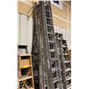 Image 2 : STACK OF ASSORTED COMMERCIAL ALUMINUM EXTENSION LADDERS & LARGE WOODEN STEP LADDERS *MUST TAKE ALL*