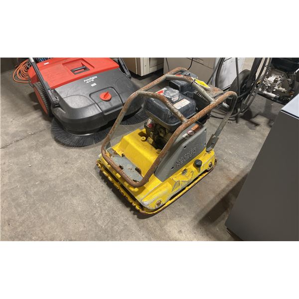 WACKER NEUSON WP1550A YELLOW GAS POWERED WALK BEHIND BED TAMPER