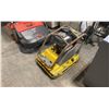 Image 1 : WACKER NEUSON WP1550A YELLOW GAS POWERED WALK BEHIND BED TAMPER