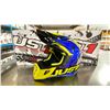 Image 1 : PAIR OF JUST1 RACING J38 BLADE ECE22/05 OFF ROAD RACING HELMETS COLOR BLUE, SIZE MED *IN BOX*