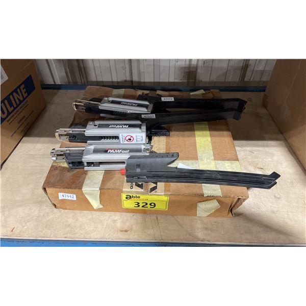 3 FASTENMASTER PAMFAST DRILL ATTACHMENTS & BUFFER HEAD