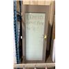 Image 1 : 5 FROSTED GLASS GREY OFFICE DOORS 34" X 80" & 2 SOLID GREY OFFICE DOORS