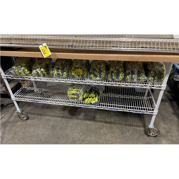 APPROX 54 PAIRS OF L & XL WATSON STEALTH IMPACT PROTECTION WORK GLOVES