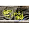 Image 2 : APPROX 54 PAIRS OF L & XL WATSON STEALTH IMPACT PROTECTION WORK GLOVES