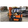 Image 1 : TOYOTA 5FGC18 FORKLIFT, ORANGE, VIN 5FGC25-11829,