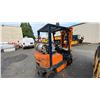 Image 3 : TOYOTA 5FGC18 FORKLIFT, ORANGE, VIN 5FGC25-11829,