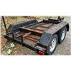 Image 6 : 2010 EXPRESS STEEL FLATDECK TRAILER, BLACK, VIN 2E908A069A1052395,