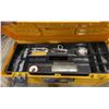Image 2 : STANLEY INDUSTRIAL MOBILE TOOL BOX WITH CONTENTS & MASTERCRAFT YELLOW PORTABLE TOOL BOX WITH