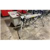 Image 2 : BOSCH T3B TRACRAC PORTABLE INDUSTRIAL FOLDING MITER SAW WORK STAND