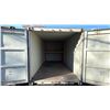 Image 3 : GREY 20' 67,200 MAX CAPACITY INDUSTRIAL TRANSPORT CONTAINER WITH DUAL SWING REAR DOORS