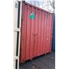Image 2 : RED 40' H/C 71,650 MAX CAPACITY INDUSTRIAL TRANSPORT CONTAINER WITH DUAL SWING REAR DOORS
