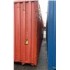 Image 3 : RED 40' H/C 71,650 MAX CAPACITY INDUSTRIAL TRANSPORT CONTAINER WITH DUAL SWING REAR DOORS