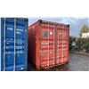 Image 4 : RED 40' H/C 71,650 MAX CAPACITY INDUSTRIAL TRANSPORT CONTAINER WITH DUAL SWING REAR DOORS