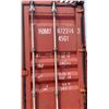 Image 5 : RED 40' H/C 71,650 MAX CAPACITY INDUSTRIAL TRANSPORT CONTAINER WITH DUAL SWING REAR DOORS