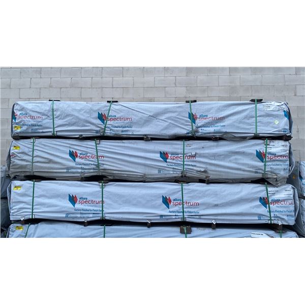 1 PALLET OF 4X3 ALLURA TRIM SPECTRUM SNOW RESIDENTIAL HOUSE SIDING TRIM