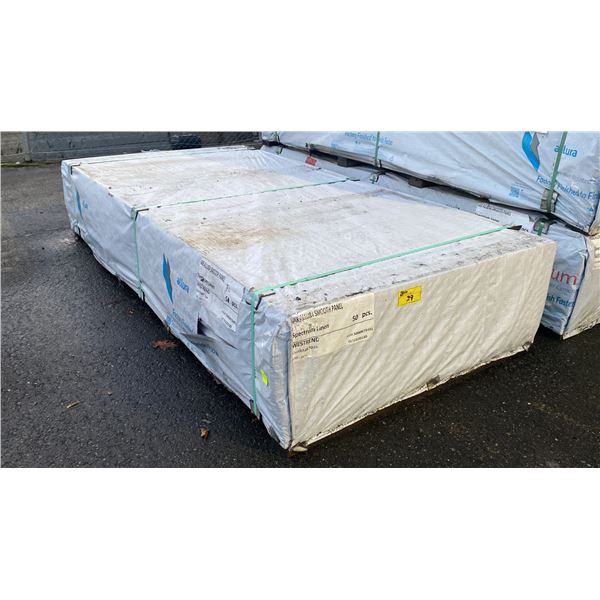 1 PALLET OF 4X8 ALLURA SMOOTH PANEL SPECTRUM LINEN RESIDENTIAL HOUSE SIDING