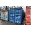 Image 1 : BLUE 40' H/C 71,650 MAX CAPACITY INDUSTRIAL TRANSPORT CONTAINER WITH DUAL SWING REAR DOORS