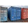 Image 4 : BLUE 40' H/C 71,650 MAX CAPACITY INDUSTRIAL TRANSPORT CONTAINER WITH DUAL SWING REAR DOORS
