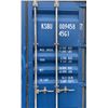 Image 5 : BLUE 40' H/C 71,650 MAX CAPACITY INDUSTRIAL TRANSPORT CONTAINER WITH DUAL SWING REAR DOORS