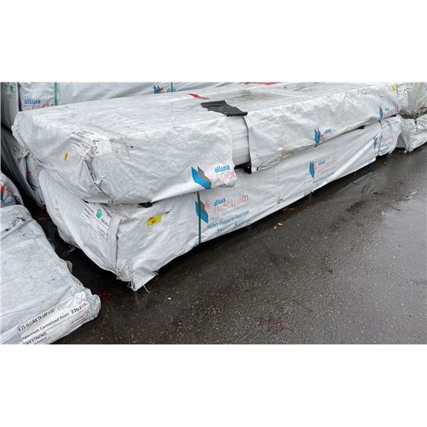1 PALLET OF ALLURA TRIM SPECTRUM SNOW RESIDENTIAL HOUSE SIDING TRIM