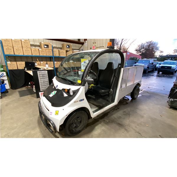 2016 POLARIS GEM ELXD UTILITY VEHICLE WHITE VIN 52CG2DGA3G0014610