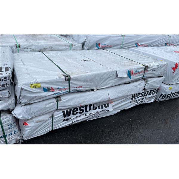 3 PARTIAL PALLETS OF ASSORTED ALLURA SPECTRUM RESIDENTIAL HOUSE SIDING