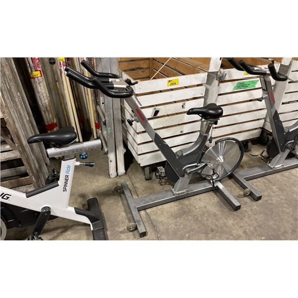 KEISER M3 COMMERCIAL UPRIGHT ADJUSTABLE SPINNING EXERCISE BIKE